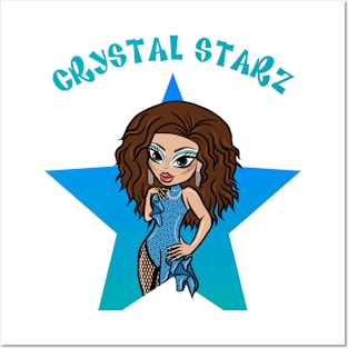 Crystal Starz Blue Dream Posters and Art